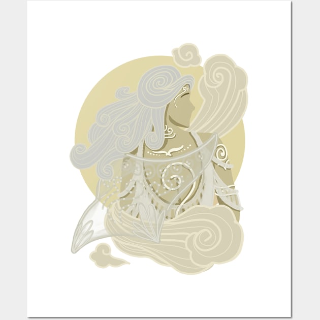 WIND GODDESS Wall Art by ulricartistic